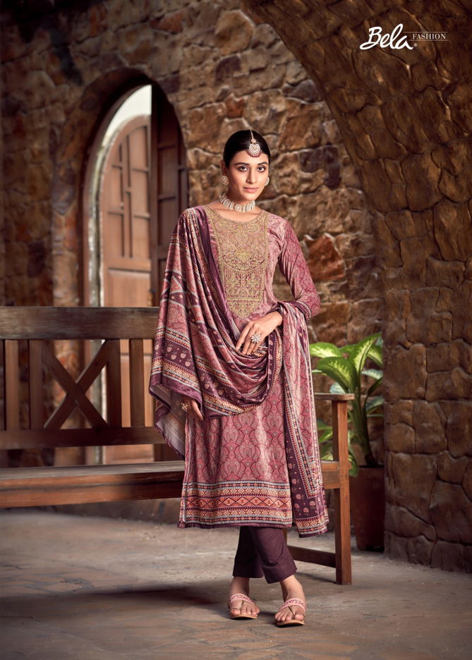  Bela Libaas Heavy Designer Wear Wholesale Printed Salwar Suits Catalog